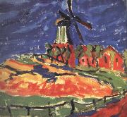 Windmill,Dangast (nn03) Erich Heckel